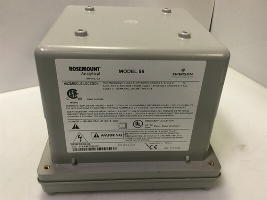 56-03-22-38-HT EMERSON Analysator Dual-Eingangsregelung 265VAC 50/60Hz 20 Watt