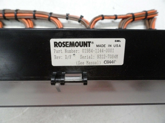 01984-1144-0001 EMERSON Gleichspannungsverteilung BUS RS3 Steuerkreisleiter