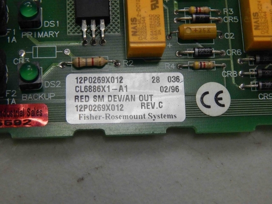 EMERSON CL6886X1-A1 12P0269X012 Analog Term Panel, brandneues und originelles.