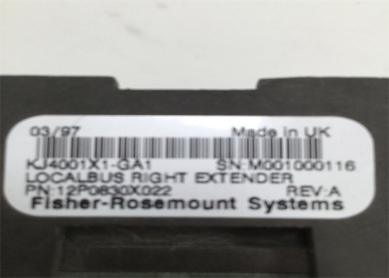 Emerson DeltaV  LOCAL KJ4001X1-GA1 12P0830X022 BUS RIGHT EXTENDER Cable