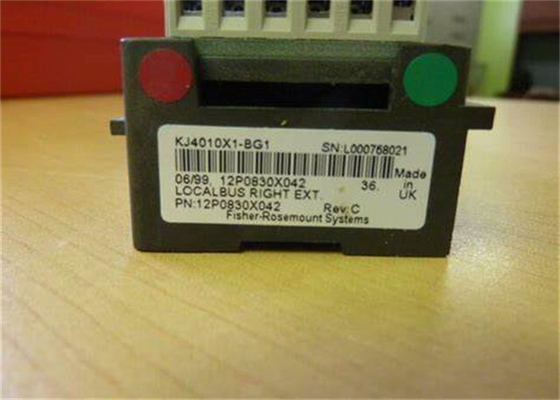 Emerson DeltaV KJ4010X1-BG1 12P0830X042 Local Bus Right Extension Redundantes Netzteilmodul