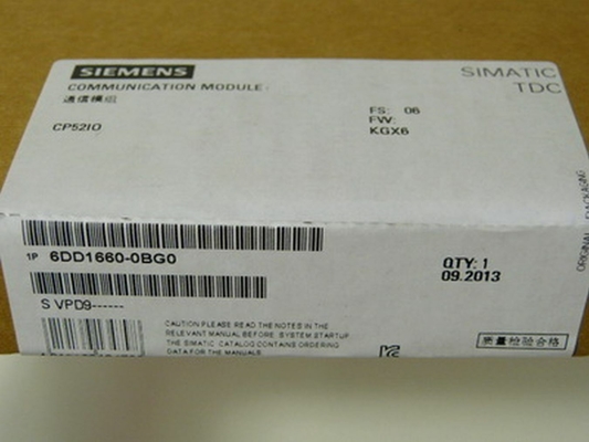 Siemens 6DD1660-0BG0 SIMATIC TDC Kommunikationsmodul CP 52IO Schnittstellenmodul