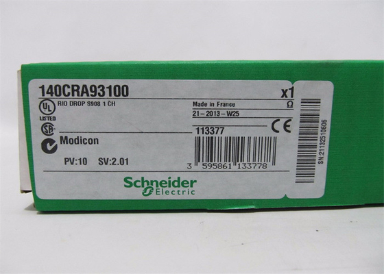 Schneider Modicon Quantum SPS 140CRA93100 500VDC KOAXIAL MITTE UND MASSE