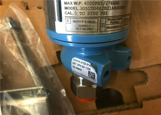 Rosemount 3051T Inline-Überdruckmessumformer 3051TG4A2B21A –14,7 bis 4000 psi