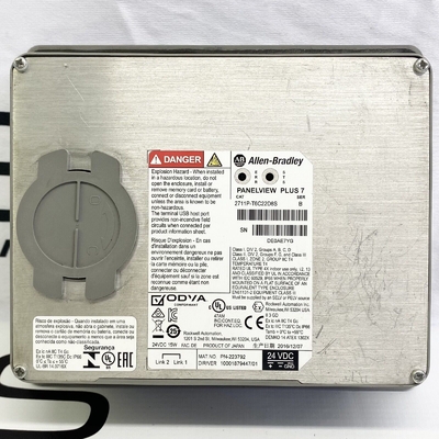 Allen Bradley PanelView Plus 7 Standard-HMI-Touchscreen 2711P-T6C22D8S-B
