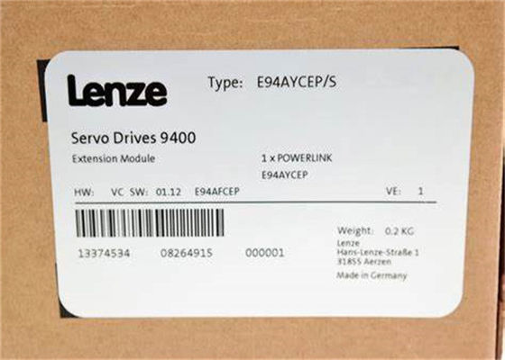 Lenze E94AYCEP SERVO DRIVE 9400 ERWEITERUNGSMODULE ETH POWERLINK MODUL MN/CN