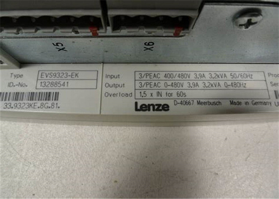 Lenze EVS9323-EK SERVO CONTROLLER SERIE 9300 400/480 VAC 1,5 KW (2 HP) SERVO CAM PROFILER