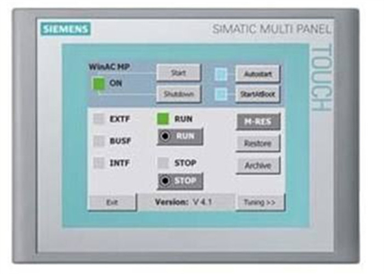 6AV6643-0CD01-1AX1 SIEMENS SIMATIC MP 277 10 MULTIPANEL mit Berührung