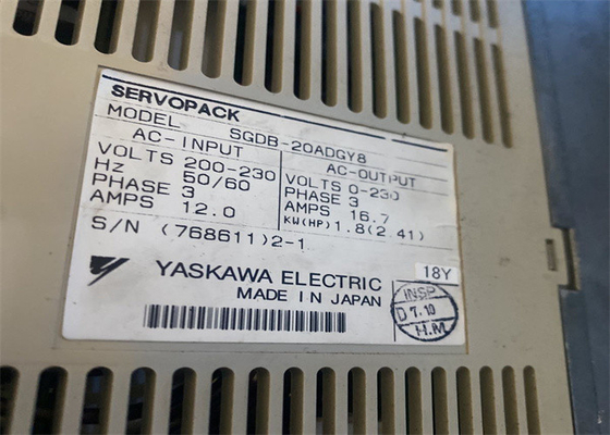 Yaskawa Neuer AC-Servoverstärker SGDB-44ADGY8 Spannung 200-230V
