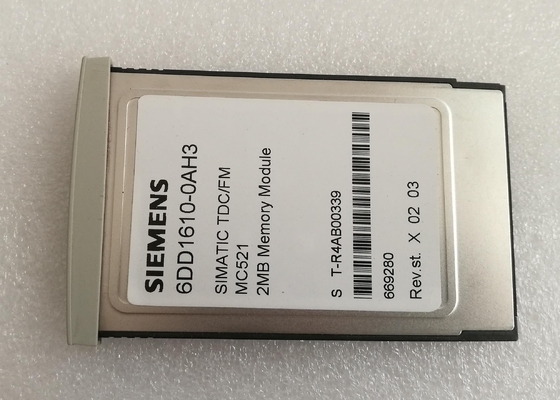 SIEMENS 6DD1610-0AH3 Speicherkarte 2MB Mc521 Df Cs Fa SPS-Support-Produkte IPC