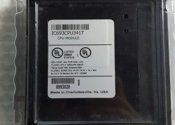 GEs FANUC IC693CPU341 REGISTRIERT EINZELNER BYTE-ANWENDERSPEICHER 10K SCHLITZ-CPU-MODUL-80K