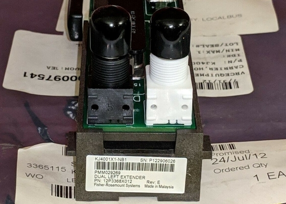 Kabel-Ergänzungs-linke Verdoppelungergänzung 8 Ampere 12,6 VDC Localbus EMERSON KJ4001X1-NB1