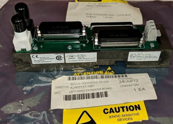 Kabel-Ergänzungs-linke Verdoppelungergänzung 8 Ampere 12,6 VDC Localbus EMERSON KJ4001X1-NB1