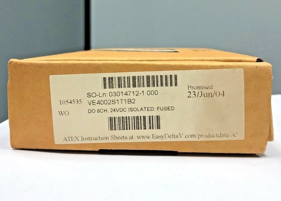 Eingabeeinheit 8CH 24VDC EMERSON VE4002S1T1B2 lokalisierte mit Verteiler