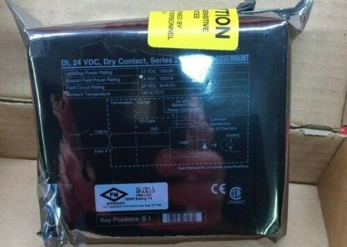 Emerson Neue VE4001S2T2B2 Motor DI Karte 8CH 120VAC isolierte Systeme