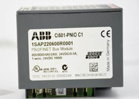 CI501-PNIO 1SAP220600R0001 S500 Bus-Modul 8DI 8DO 4AI PLC-Transistor