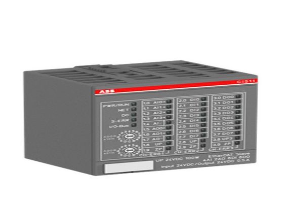 CI511-ETHCAT 1SAP220900R0001 Bus-Modul 8DI 8DO 4AI 2AO 24VDC PLC S500