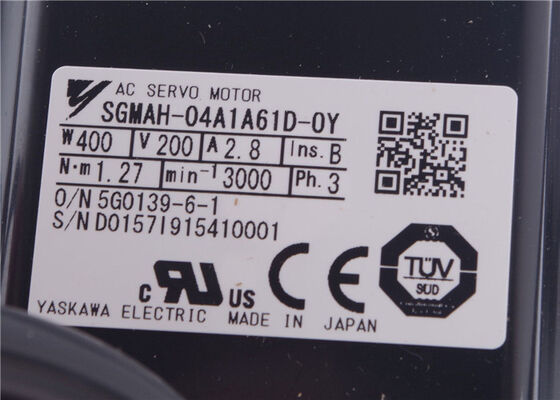 Sigma II SGMAH-04A1A61D-OY Yaskawa SGMAH Phase 1.27N.m der Wechselstrom-Servomotore Reihen-3