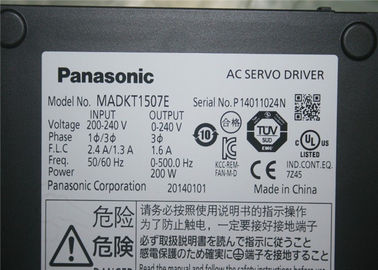 Antriebs-Position Control200W MHMJ022G1U+MADKT1507E Panasonic Wechselstrom-Servomotor0.64nm