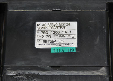 Industrieller YASKAWA Wechselstromservomotor 750W 3000RPM SGMP-08A3TE31