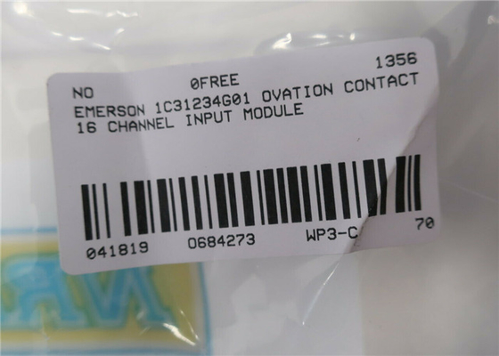 Eingabeeinheits-Emerson Westinghouse PLC-1C31234G01 analoges Input/Output Modul