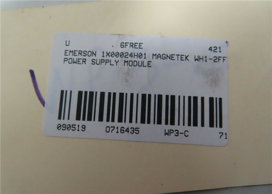 Emerson Westinghouse Analogeingabemodul der PLC-Eingabeeinheit 1X00024H01