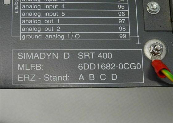 6DD1682-0CG0 Siemens SIMADYN D Gestell SRT400 mit Stromversorgung 115/AC 230 V für T400- und COMMBOARD-COLUMBIUM 2 freie Schlitze