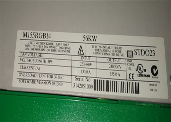 Emerson M155RGB14 DC-Antriebsmotor 480V 75hp 400V 94hp 500 V