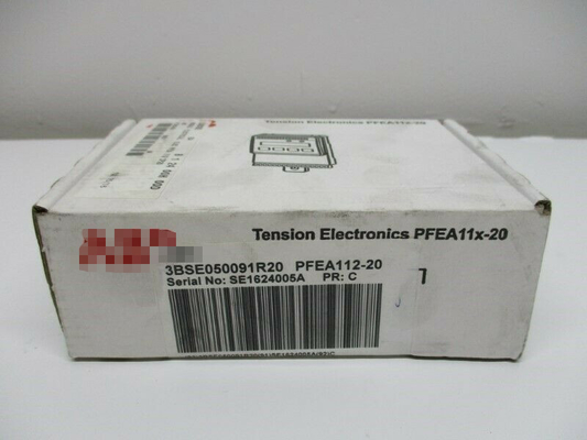 ABB 3BSE050091R20 PFEA112-20 2 Lastzellen Eingangsspannung und Ausgangsstrom A+B