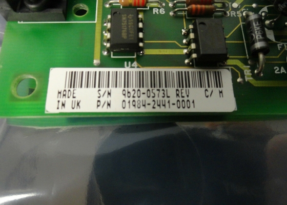 01984-2441-0001 INTERFACE BOARD MODULE RS422 CONNECTOR LIGHT INDICATION CHASSIS MOUNT.