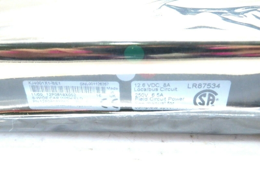 EMERSON VE4050S2K1C0 I O Interface Carrier 8 Amp Max With Carrier Shield Bar