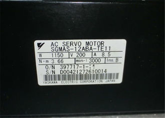 SGMAS-12ABA-TE11 Yaskawa AC Servo Motor 1150W 3000rpm Industrial Servo Motor