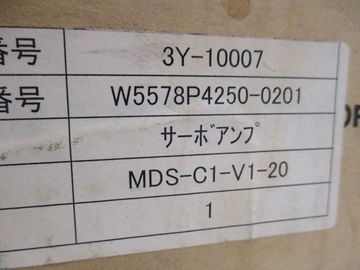 2.0KW Mitsubishi Servo Amplifier Unit MDS-C1-V1-20 Axis Control Programmable Controller