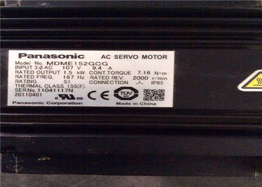 Panasonic Servo Motor 1.5kw Model MDME152GCG 7.16 Nm Torque