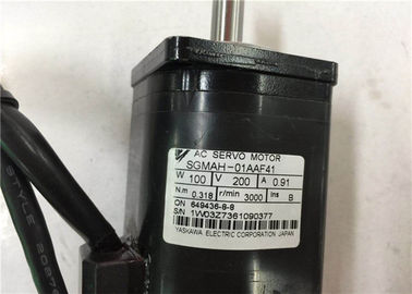 Industrial Servo Motor  Yaskawa Electric  100w AC Servo Motor  200v 3000RPM  SGMAH-01AAF41