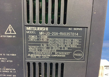 MITSUBISHI Electric Amplifier MR-J3-20A-RV035T014 400W 2.6A Industrial AC SERVO DRIVE