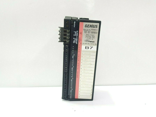 IC660BBR100 GE I/O Module Genius Block Relay Output Normally Closed 16 Circuits