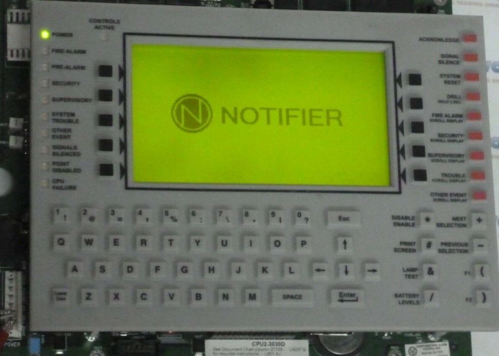 Leitungssignal Stromkreise Honeywell des CPU-3030D Feuermelder-Bedienfeld-1-10