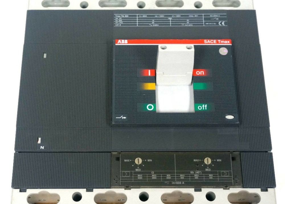 ABB 1SDA060317R1 800 1000V AC-DC FESTSTEHEND VIERPOLIG MIT FRONTANSCHLÜSSEN AUSLÖSER