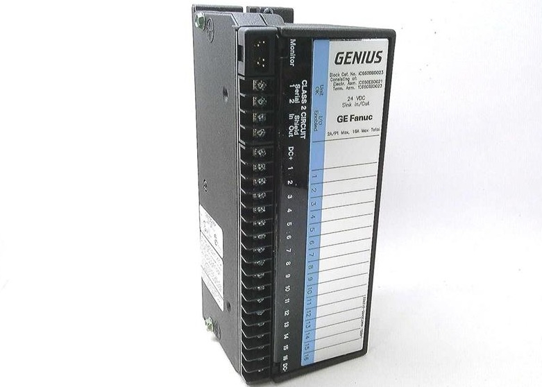 GE Fanuc IC660BBD023 E/A-Modul Großblockwasserbecken 16 Schaltkreis 24 VDC Leistung