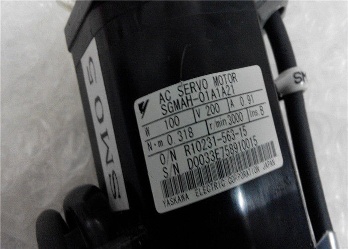 Industrieller YASKAWA-SERVOmotor 100W 0.91A 0.318N.m Japan SGMAH-01A1A21